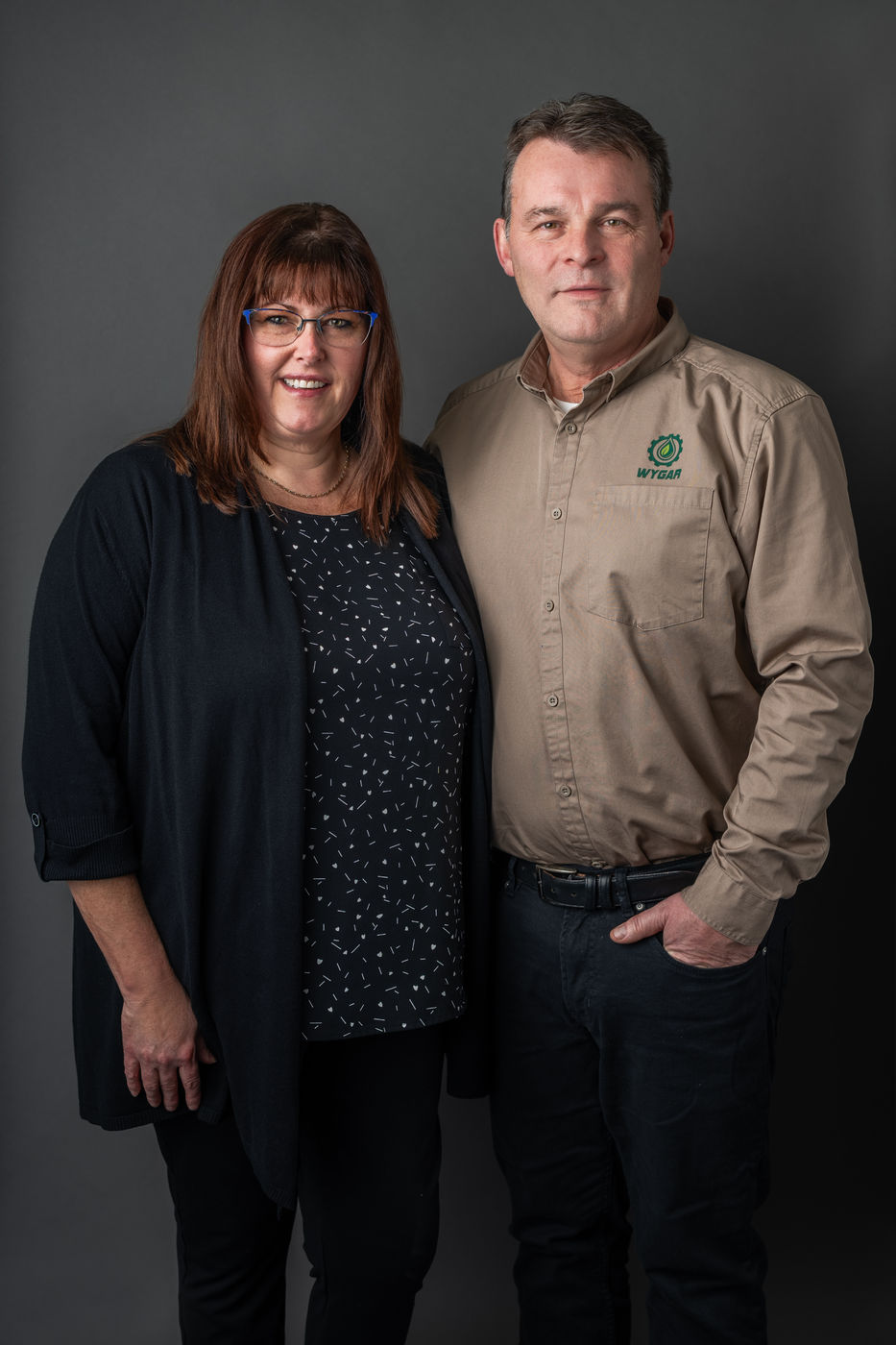Roger and Felicia Young, founders of WyGar Industries